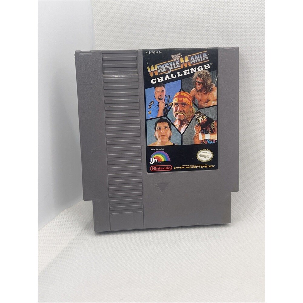 WWF WrestleMania Challenge - 1990 NES Nintendo Game Tested